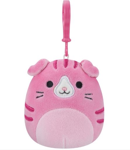 SQUISHMALLOWS - 3.5 INCH CLIP - GERALDINE THE CAT - Toyworld Frankston