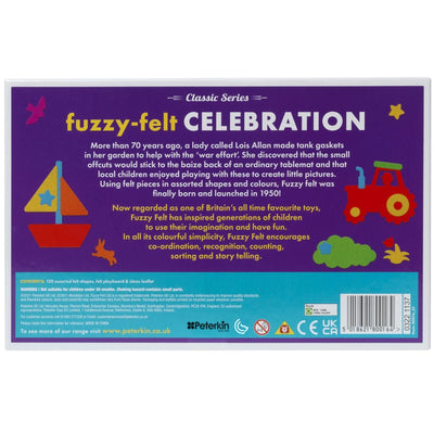 PETERKIN FUZZY FELT CLASSIC CELEBRATION FELT ART COLLECTION - Toyworld Frankston