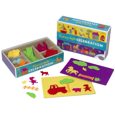 PETERKIN FUZZY FELT CLASSIC CELEBRATION FELT ART COLLECTION - Toyworld Frankston