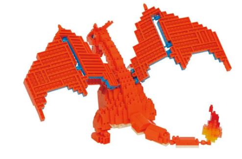 NANBLOCK - POKEMON - DX CHARIZARD - Toyworld Frankston
