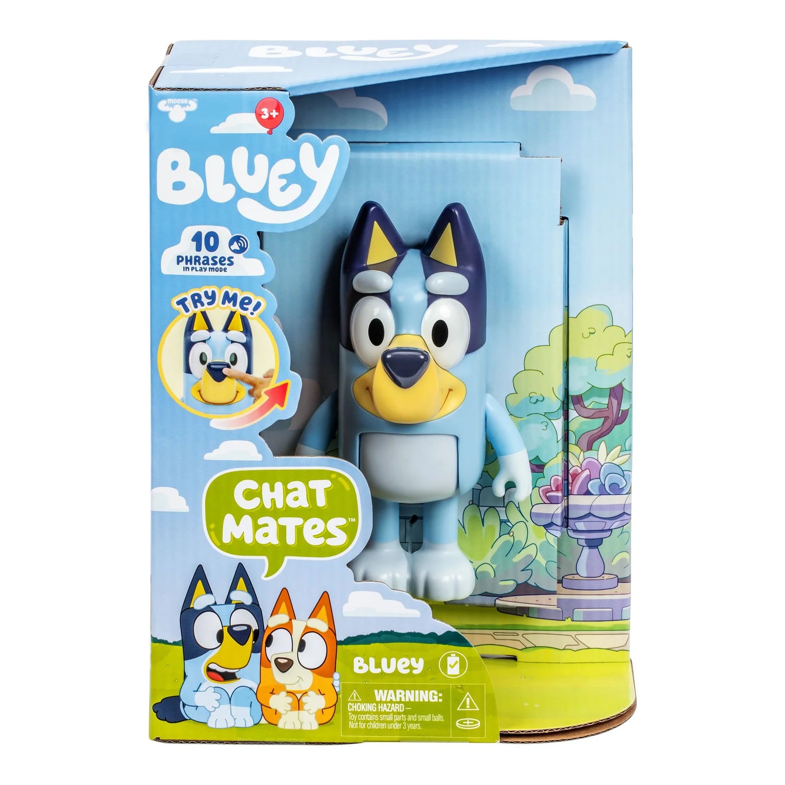 BLUEY CHAT MATES TALKING FIGURE