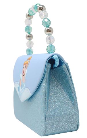 PINK POPPY DISNEY PRINCESS CINDERELLA PRINT HARD HANDBAG - Toyworld Frankston