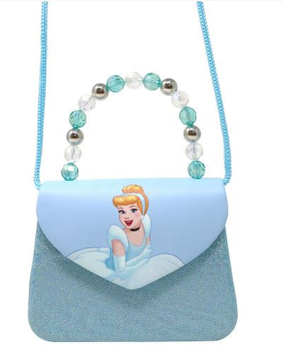 PINK POPPY DISNEY PRINCESS CINDERELLA PRINT HARD HANDBAG - Toyworld Frankston