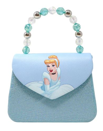 PINK POPPY DISNEY PRINCESS CINDERELLA PRINT HARD HANDBAG - Toyworld Frankston
