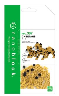 NANOBLOCK CRITTER - CHEETAHS - Toyworld Frankston