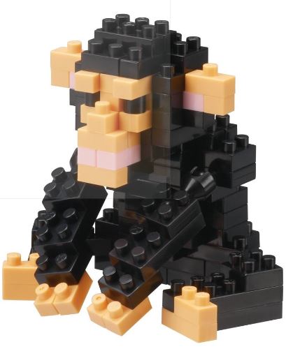 NANOBLOCK - CHIMPANZEE - Toyworld Frankston