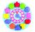 PLAYGO  - SORT O CLOCK 13PC - Toyworld Frankston