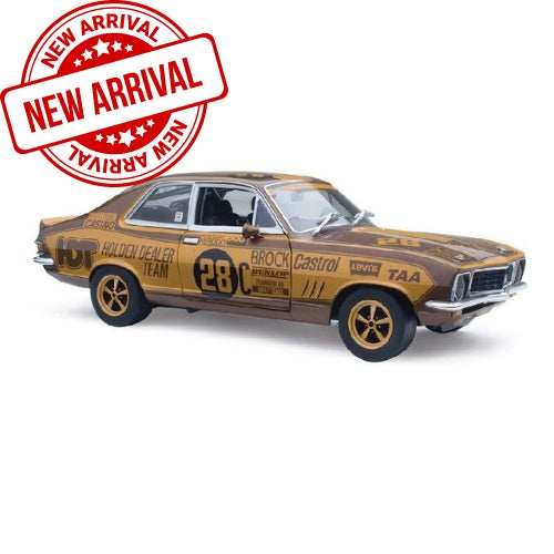 CLASSIC CARLECTABLES 1:18 HOLDEN LJ XU-1 TORANA - 1972 BATHURST WINNER 50TH ANNIVERSARY GOLD LIVERY - Toyworld Frankston