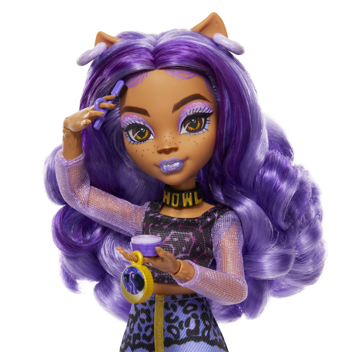 MONSTER HIGH - SKULLTIMATE SECRETS - CLAWDEEN WOLF FASHION FIGURE SERIES 2 - FEAR IDESCENT