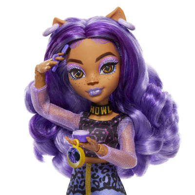 MONSTER HIGH - SKULLTIMATE SECRETS - CLAWDEEN WOLF FASHION FIGURE SERIES 2 - FEAR IDESCENT