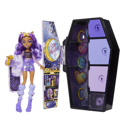 MONSTER HIGH - SKULLTIMATE SECRETS - CLAWDEEN WOLF FASHION FIGURE SERIES 2 - FEAR IDESCENT