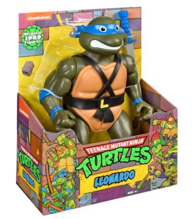 TEENAGE MUTANT NINJA TURTLES - CLASSIC 12 INCH GIANT FIGURE - LEONARDO - Toyworld Frankston