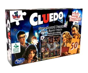 MINI PUZZLES HASBRO GAMING 50PC CLUEDO - Toyworld Frankston