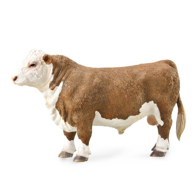 COLLECTA - HEREFORD BULL POLLED - Toyworld Frankston