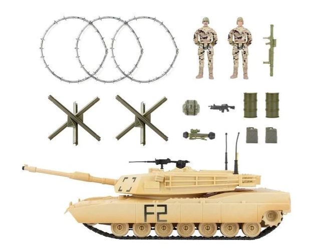 WORLD PEACEKEEPERS 1:18 COMBAT TANK - Toyworld Frankston