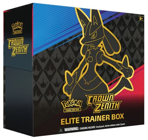 POKEMON TCG CROWN ZENITH ELITE TRAINER BOX - Toyworld Frankston