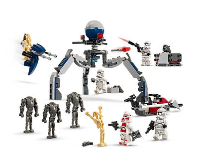 LEGO STAR WARS 75372 CLONE TROOPER™ & BATTLE DROID™ BATTLE PACK