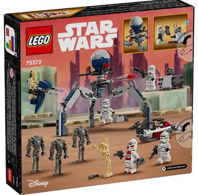 LEGO STAR WARS 75372 CLONE TROOPER™ & BATTLE DROID™ BATTLE PACK