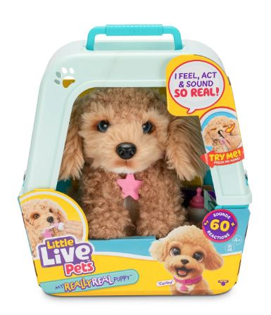 LITTLE LIVE PETS - MY REAL PUPPY CURLEY - Toyworld Frankston