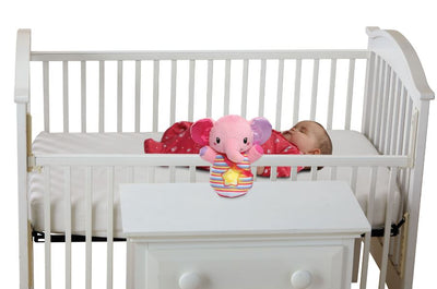 SNOOZE & SOOTHE ELEPHANT PINK - Toyworld Frankston