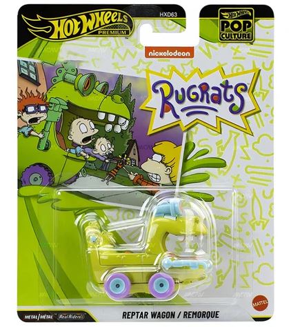 HOT WHEELS PREMIUM POP CULTURE - THE RUGRATS REPTAR WAGON - Toyworld Frankston
