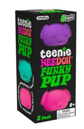 NEE DOH - TEENIE NEE DOH FUNKY PUP - Toyworld Frankston
