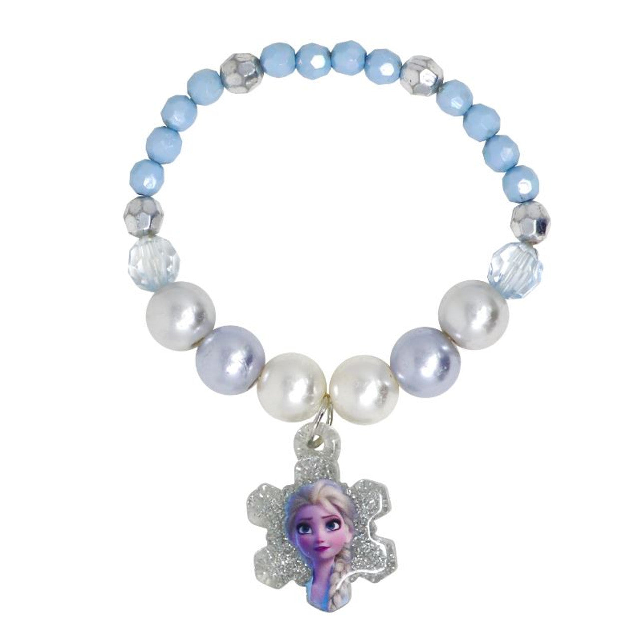 PINK POPPY DISNEY FROZEN 2 ELSA SPARKLING SNOWFLAKE CHARM - Toyworld Frankston