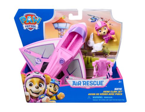 PAW PATROL AIR RESCUE - SKYE HERO CLAW JET - Toyworld Frankston