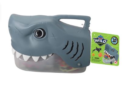 WILD QUEST 41 PIECE JAWSOME SHARK BUCKET - Toyworld Frankston