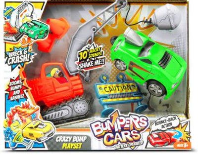 BUMPER CARS - CRAZY BUMP AND CRASH PLAYSET