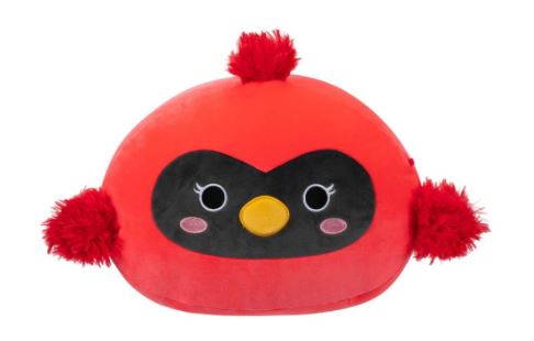 SQUISHMALLOWS - STACKABLES 12 INCH - CAZLAN THE CARDINAL - Toyworld Frankston