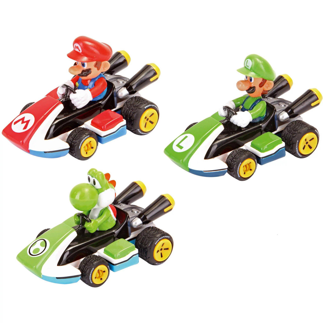 CARRERA PULL BACK - PULL AND SPEED MARIO KART YOSHI