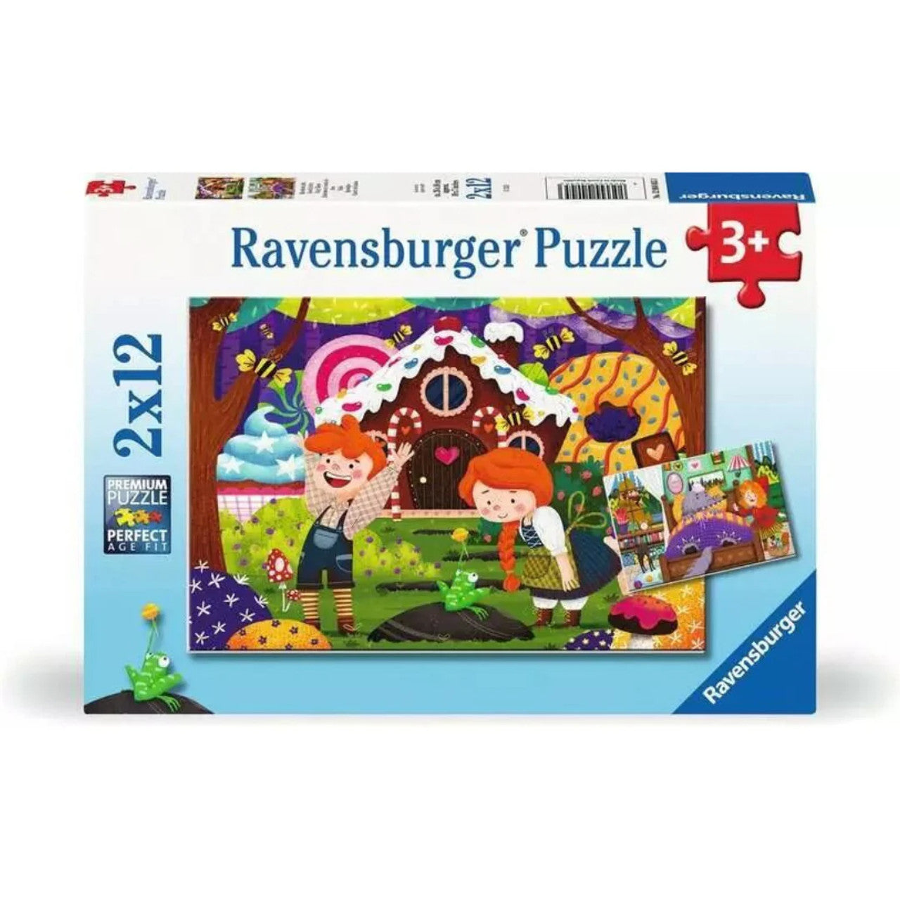RAVENSBURGER -  FAIRYTALES 2X12 PIECE PUZZLE - Toyworld Frankston