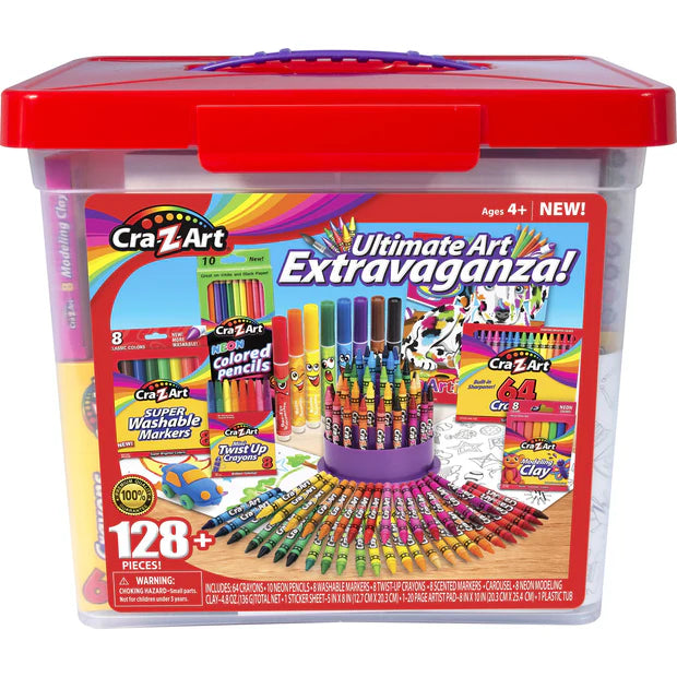 CRA-Z-ART ULTIMATE EXTRAVAGANZA ART TUB - Toyworld Frankston