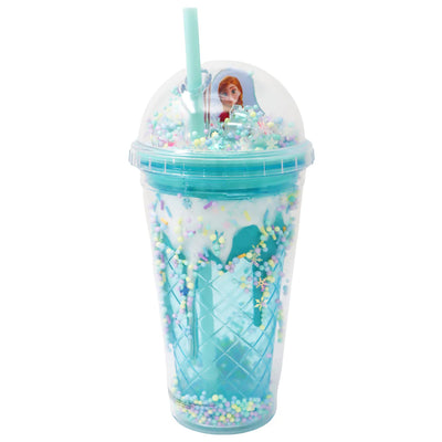 PINK POPPY FROZEN DRINK CUP BLUE DOME - Toyworld Frankston