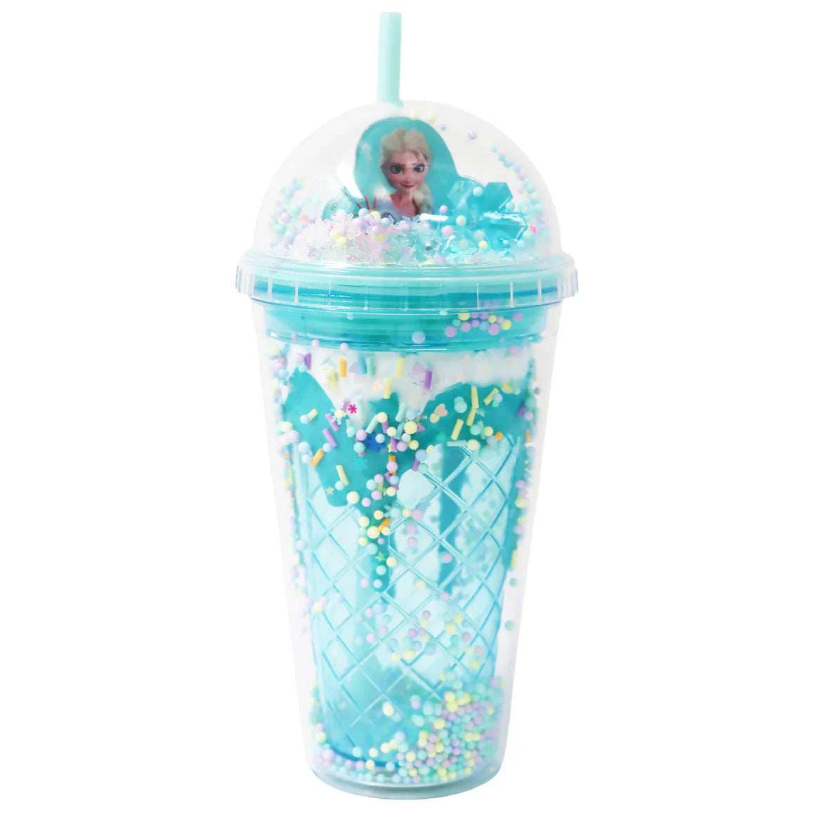 PINK POPPY FROZEN DRINK CUP BLUE DOME - Toyworld Frankston