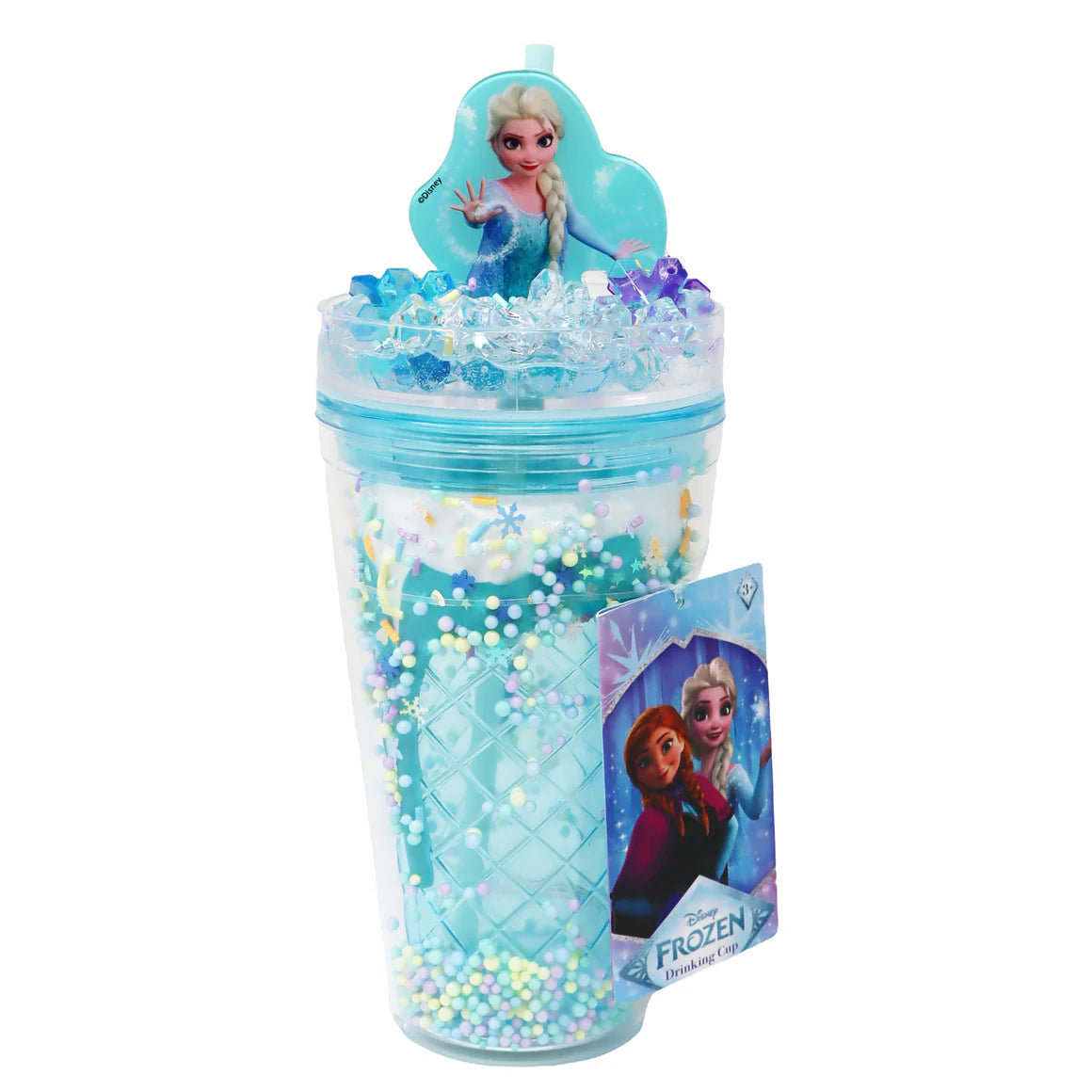 PINK POPPY FROZEN DRINK CUP BLUE - Toyworld Frankston