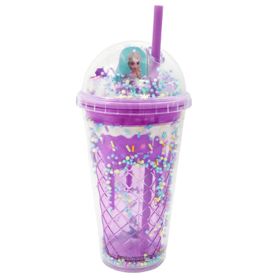 PINK POPPY FROZEN DRINK CUP PURPLE DOME - Toyworld Frankston