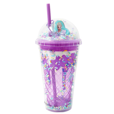 PINK POPPY FROZEN DRINK CUP PURPLE DOME - Toyworld Frankston