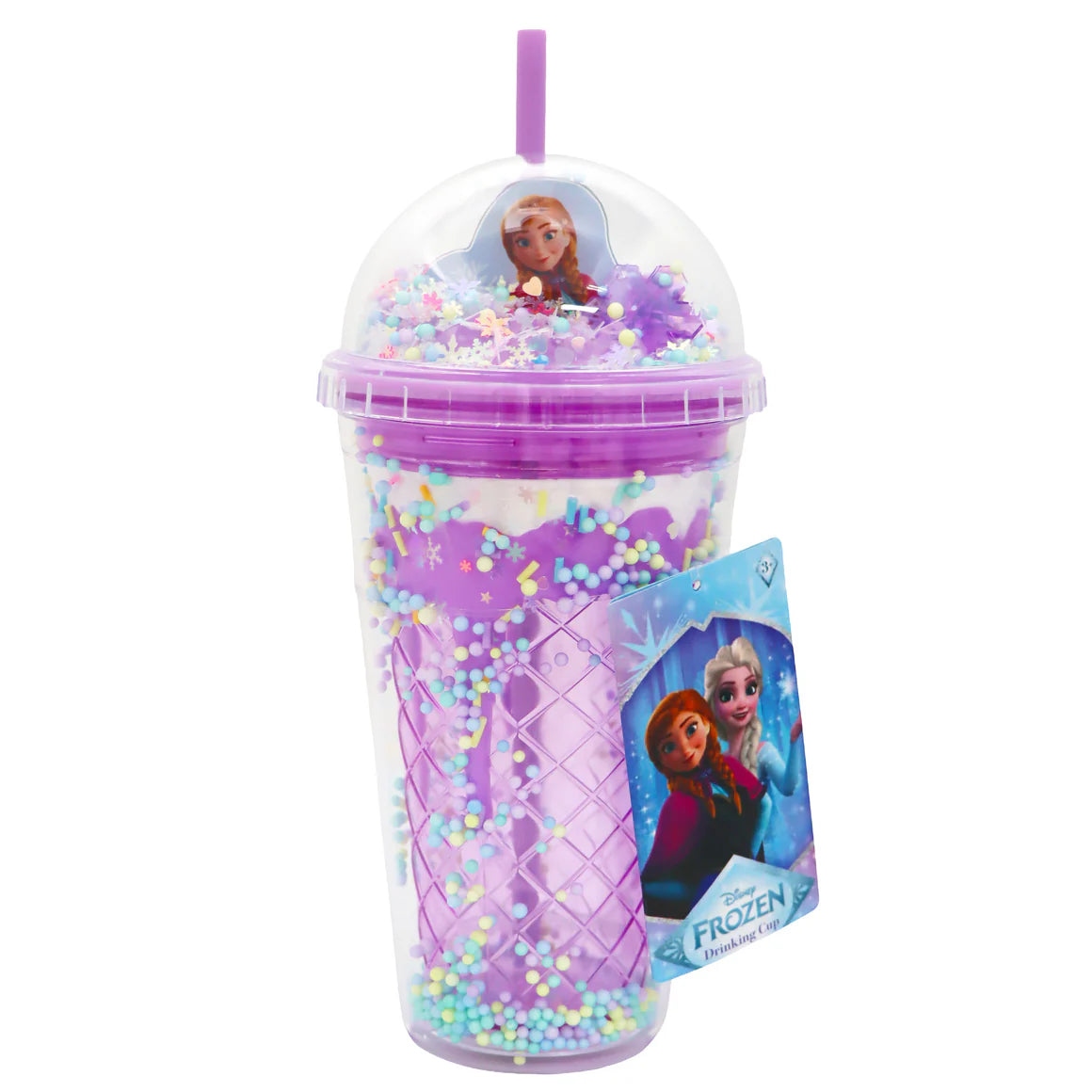 PINK POPPY FROZEN DRINK CUP PURPLE DOME - Toyworld Frankston