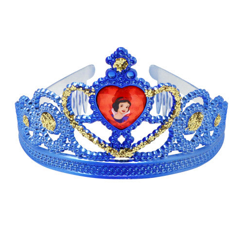 PINK POPPY - DISNEY PRINCESS SNOW WHITE HEART GEMSTONE AND GLITTER CROWN