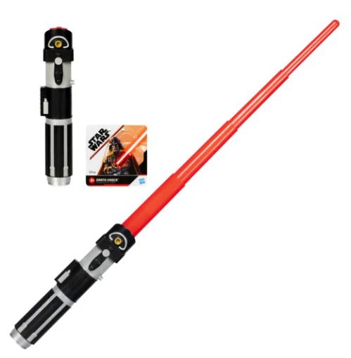 STAR WARS BASIC LIGHTSABER - DARTH VADER - Toyworld Frankston