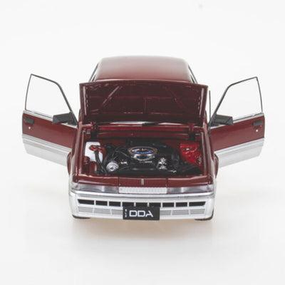 DDA 1:24 HOLDEN VL CALAIS  - RED/SILVER