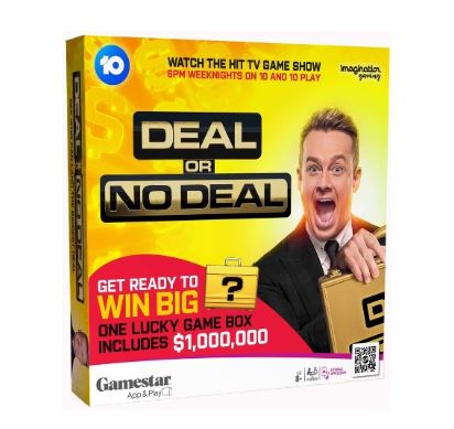 DEAL OR NO DEAL BOARD GAME - Toyworld Frankston