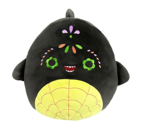 SQUISHMALLOWS - 7.5 INCH DAY OF THE DEAD PLUSH - OCEANA THE SHARK - Toyworld Frankston
