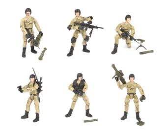 WORLD PEACEKEEPER 1:18 SCALE FIGURE DELTA FORCE. ASSORTMENT WITH ACCESSORIES - Toyworld Frankston