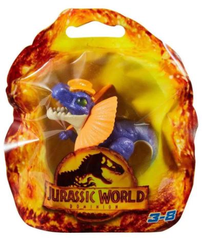 IMAGINEXT JURASSIC WORLD DOMINION BABY DINOSAUR FIGURE - DILOPHOSAURUS - Toyworld Frankston