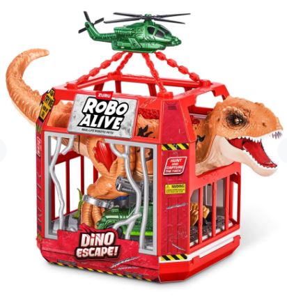 ROBO ALIVE DINO ESCAPE! 17 PC PLAYSET - Toyworld Frankston
