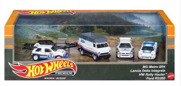 HOT WHEELS PREMIUM - RALLY CARS DIORAMA - Toyworld Frankston