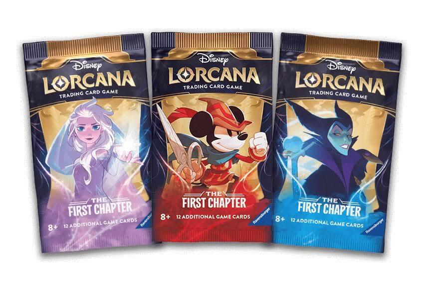 DISNEY LORCANA TCG THE FIRST CHAPTER SERIES 1 BOOSTER PACK - Toyworld Frankston